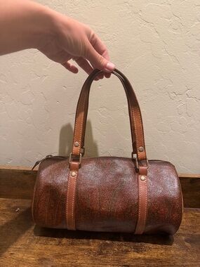 Vintage Etro Barrel bag